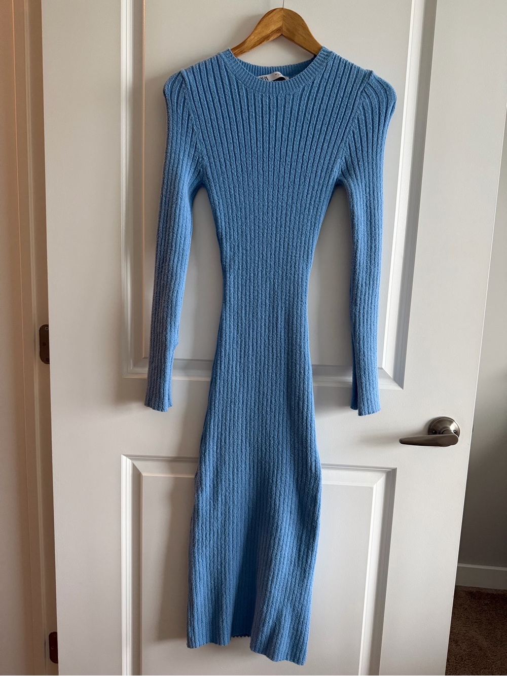 Zara Ribbed Knit Dress - Picture 4 of 10